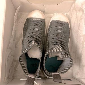 Native Grey Slip-On High Top Jefferson 2.0 Sz C13